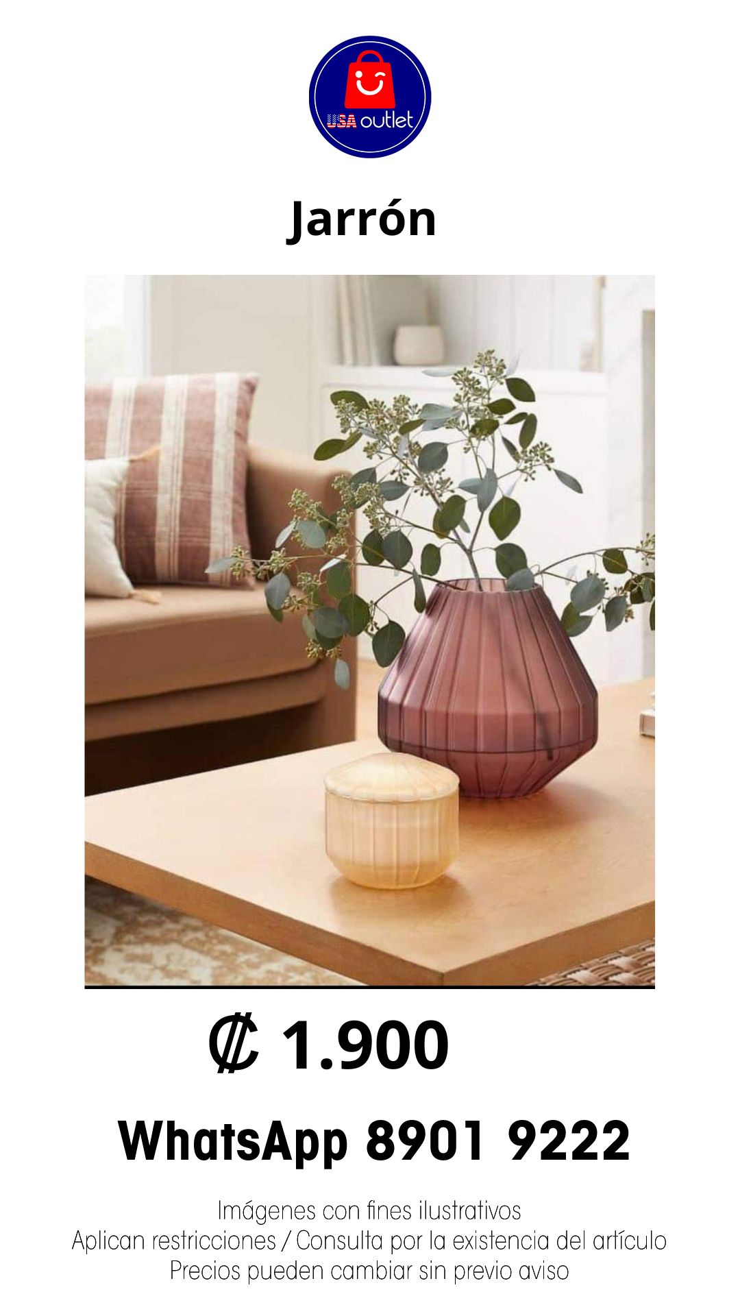 Jarrón decorativo