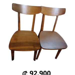 Set 2 sillas de madera