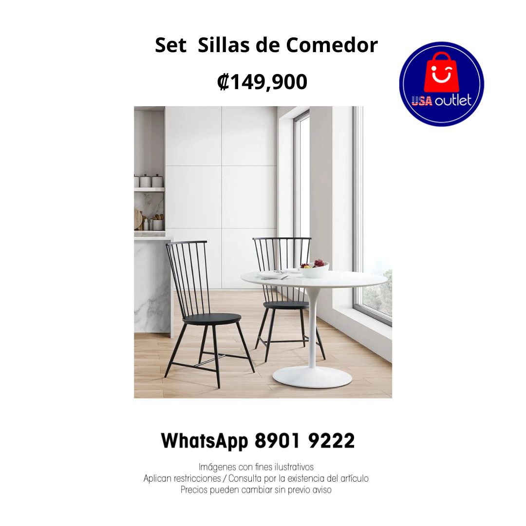 Set Sillas de Comedor