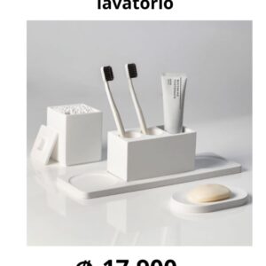 Organizador para lavatorio