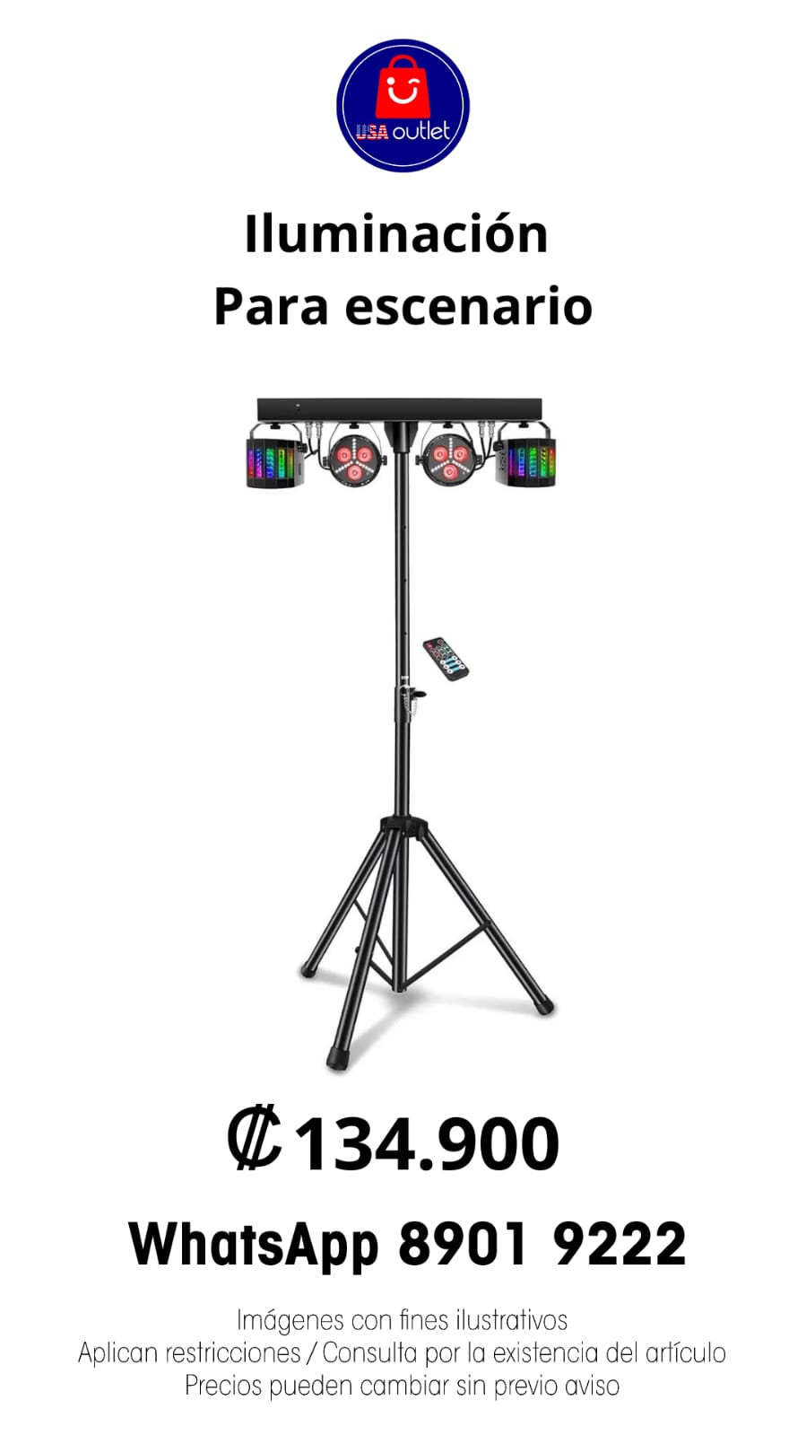 Ilumilación para escenario