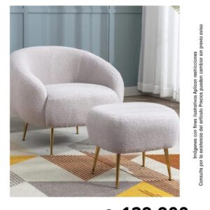 Sillón con ottoman