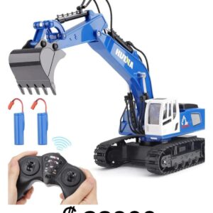 Excavadora a control remoto