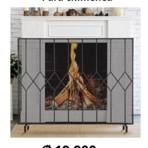 Pantalla decotativa para chiminea