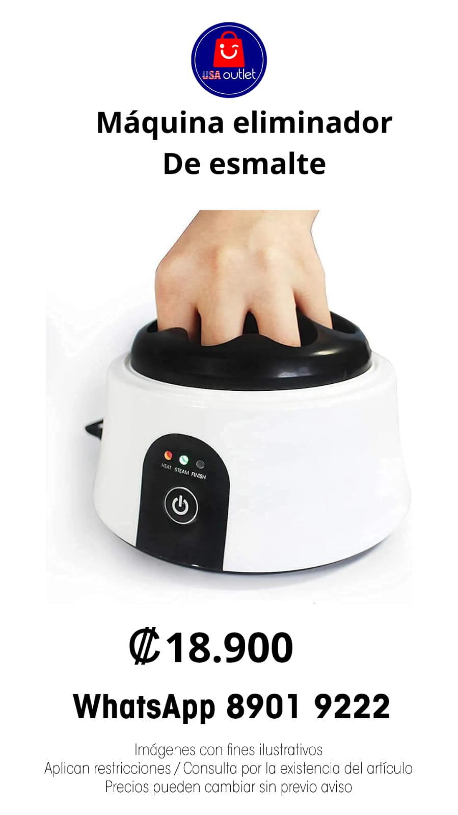 Máquina eliminador de esmalte