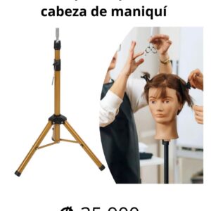 Soporte para cabeza de maniquí